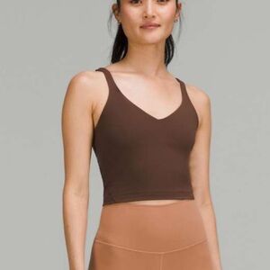 NWOT Lululemon Align Tank Top Java
